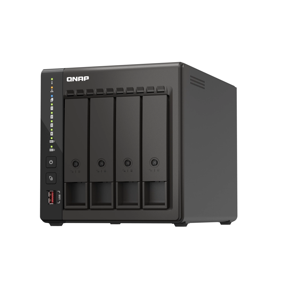 QNAP NAS Box 4 Bay 0TB TS-453E view 3